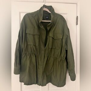 GAP never worn green utility jacket size XXL